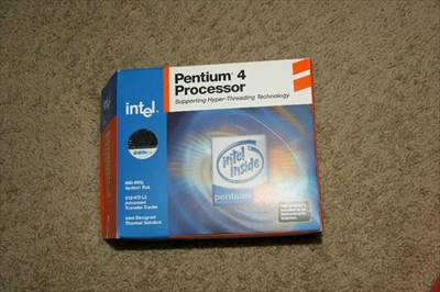 Pentium 4 Processor 2.6 Ghz 512K L2 cache Hyper Threaded