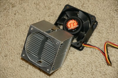 60 mm fan with heat sink