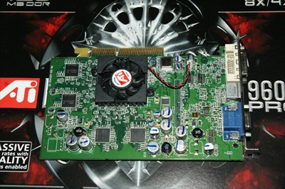 ATI Radeon 9600 Pro Video Card 128 MB DDR AGP