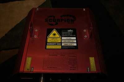 Chauvet Scorpion Scan LG-60 Laser DMX
