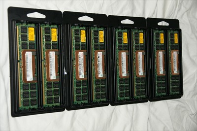 Hynix 4GB 2 x 2GB PC2-4200 Buffered ECC DDR2 Server RAM