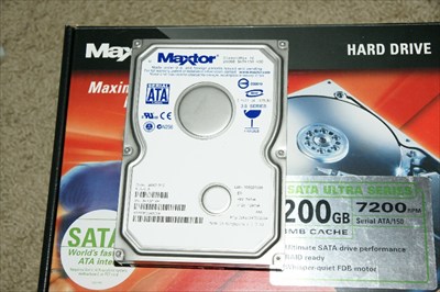 Maxtor 200 GB SATA Hard Drive 7200 RPM